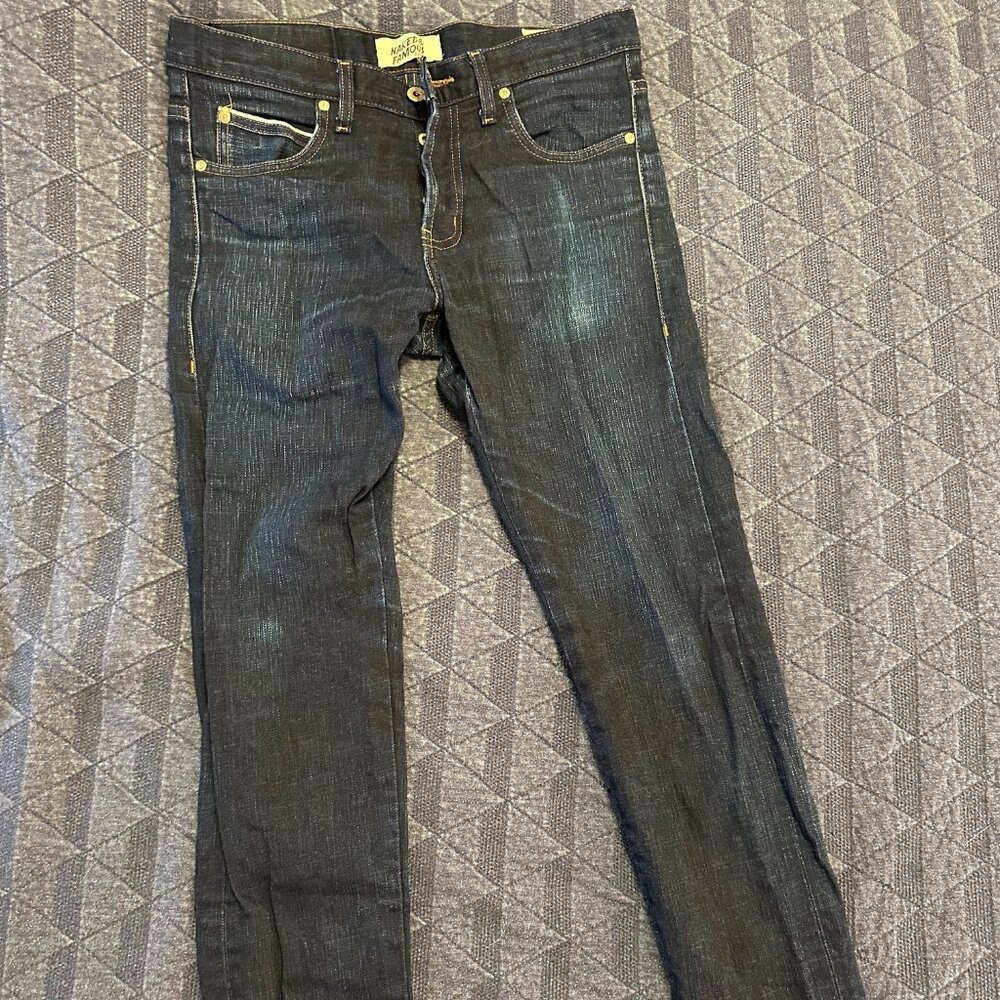 Naked & Famous Natural Indigo Selvedge